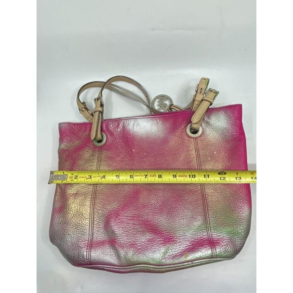 Michael Kors Leather Bag Customized Pink Gold - Picture 6 of 13